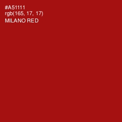 #A51111 - Milano Red Color Image